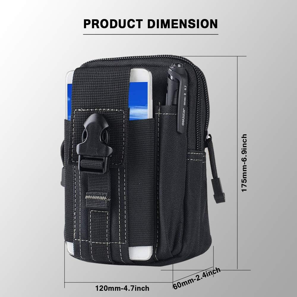 Tactical Molle Belt Pouch Mili - Hunting Outdoors recension och pris