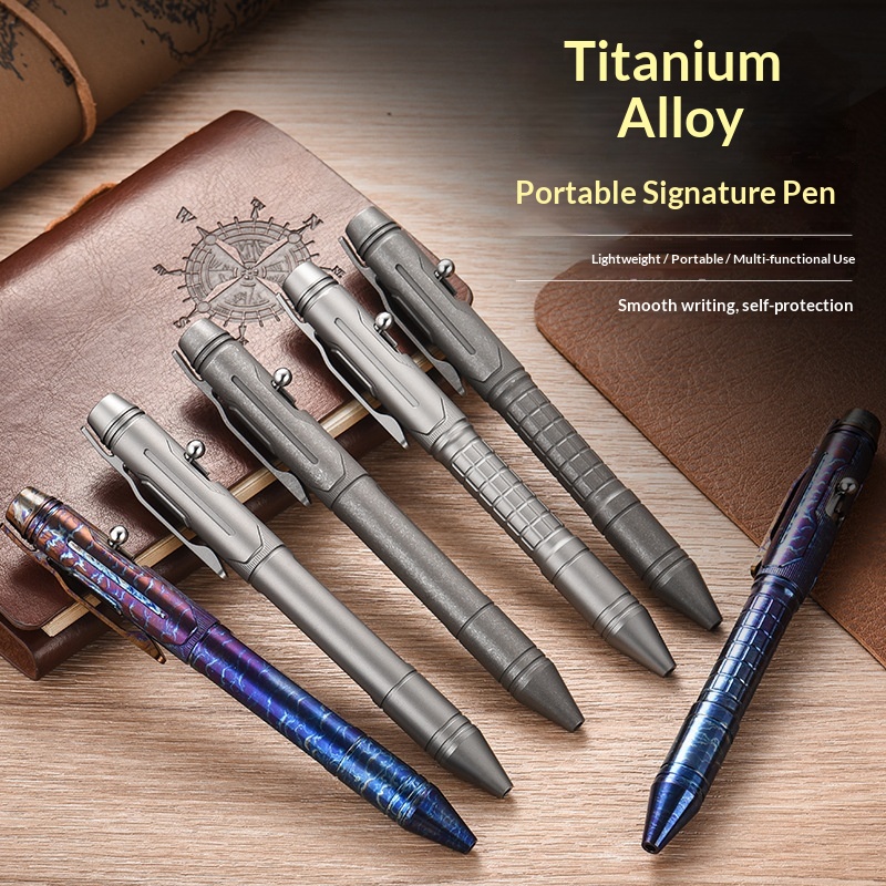 Portable Titanium Alloy EDC Ta - Tactical Pen Tool recension och pris