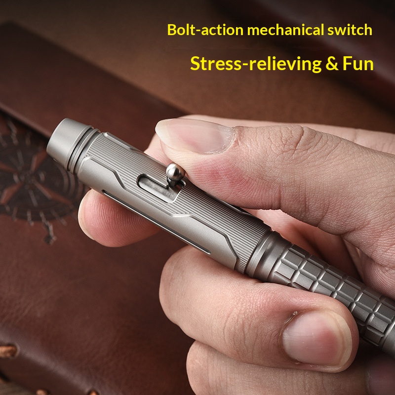 Portable Titanium Alloy EDC Ta - Tactical Pen Tool recension och pris