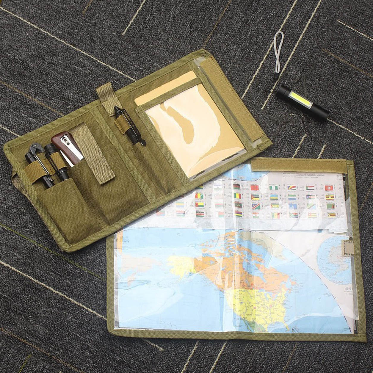 Tactical Map Storage Bag Folda - Outdoor Hunting Maps recension och pris