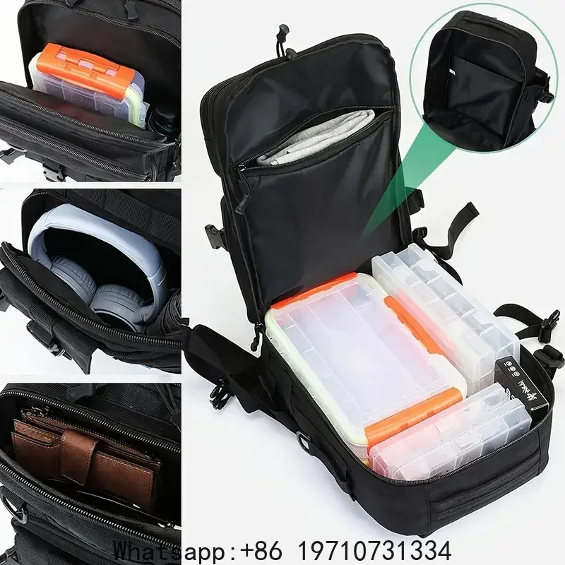 1000D Waterproof  Backpack Tac - Hunting Fishing Outdoor recension och pris