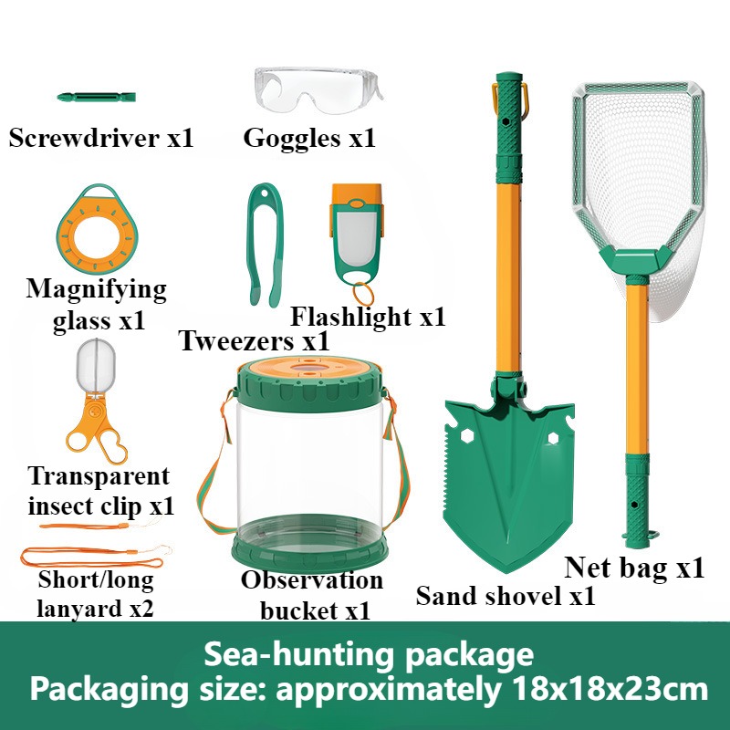 Catch The Sea Set Kids Toys Be - Outdoor Hunting Kit recension och pris