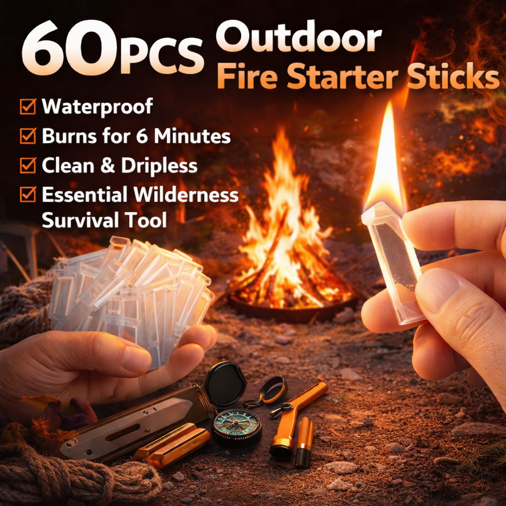 Fire Starter Sticks 60 Pcs Cle - Fire Starter Waterproof recension och pris