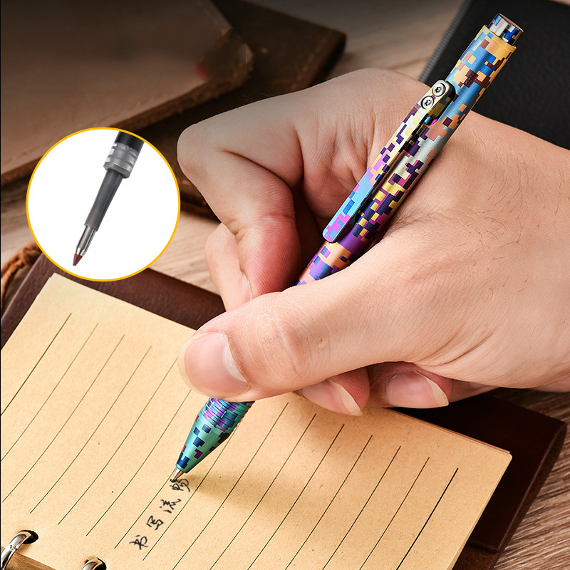 Outdoor Portable EDC Titanium  - Tactical Pen Tool recension och pris