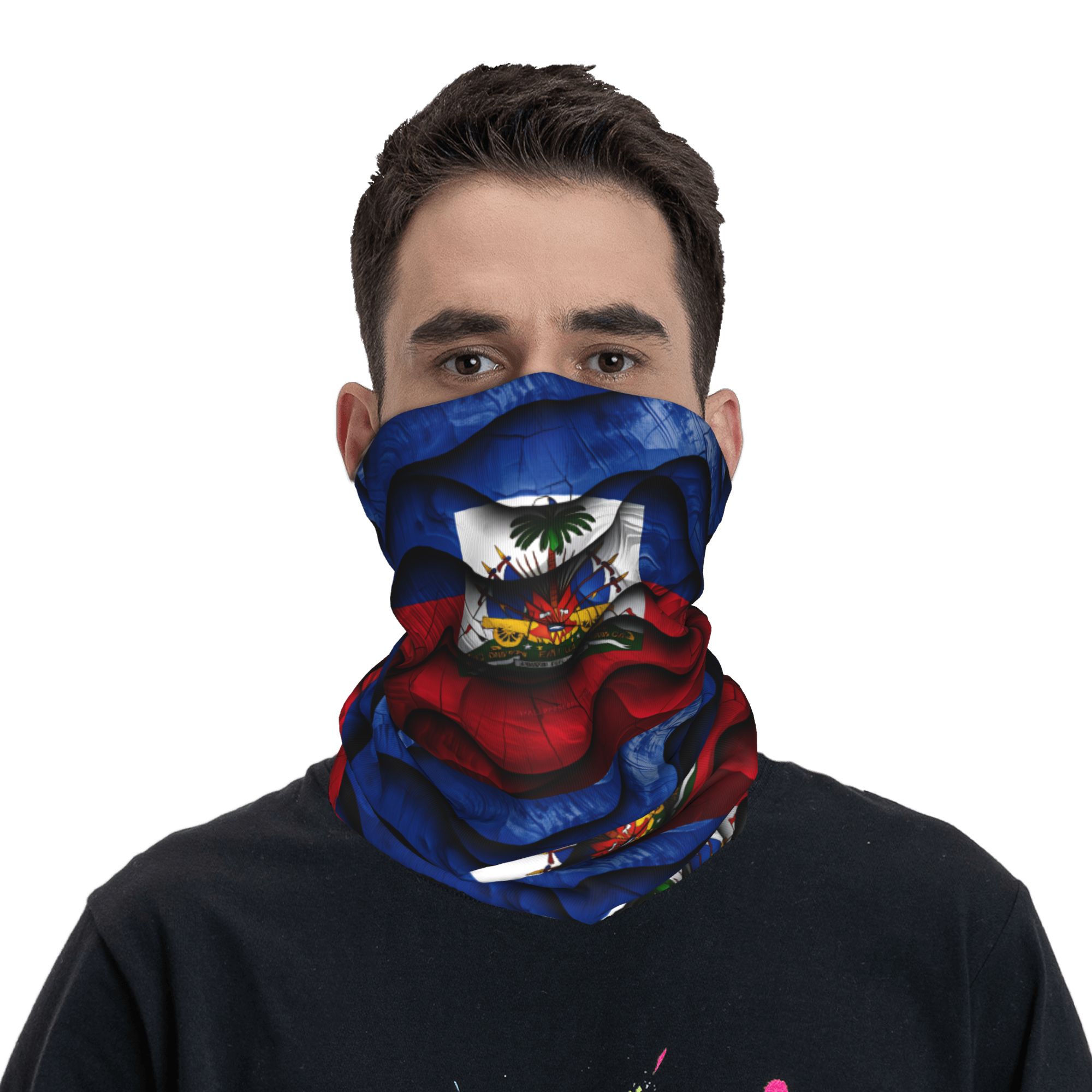 Haiti Flag Balaclava  Hunting  - Hunting Fishing Outdoor recension och pris