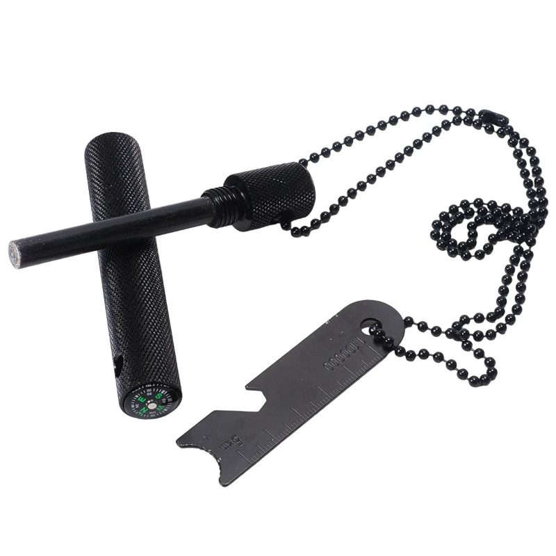 Magnesium Rod with Compass - W - Fire Starter Waterproof recension och pris