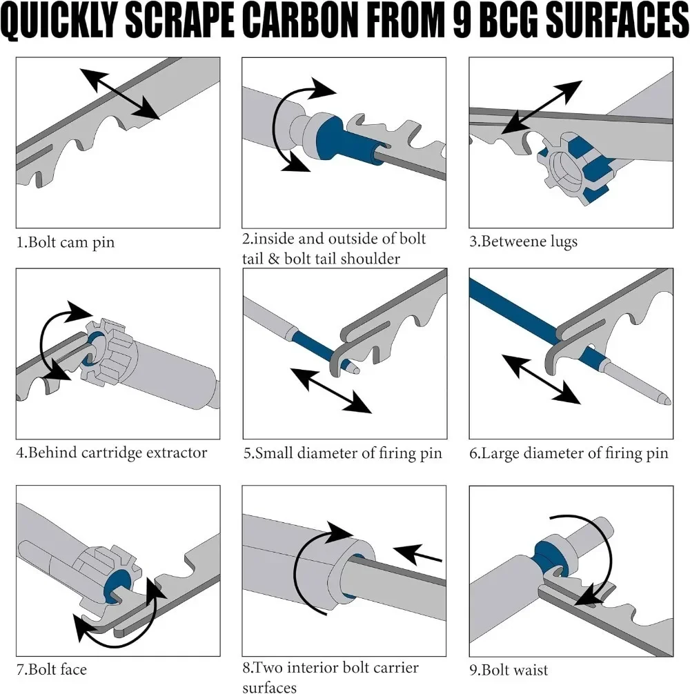 Steel Carbon Removal Tool For  - Hunting & Outdoor Supplies Carterton Reviews recension och pris