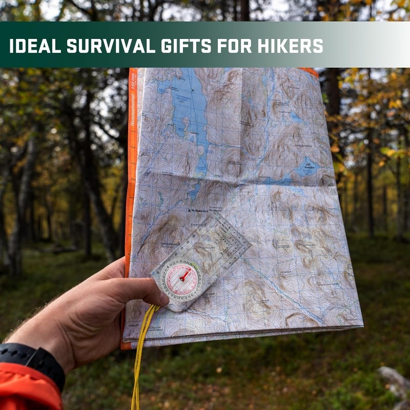 1-10Pcs Compass Navigation Map - Outdoor Hunting Maps recension och pris