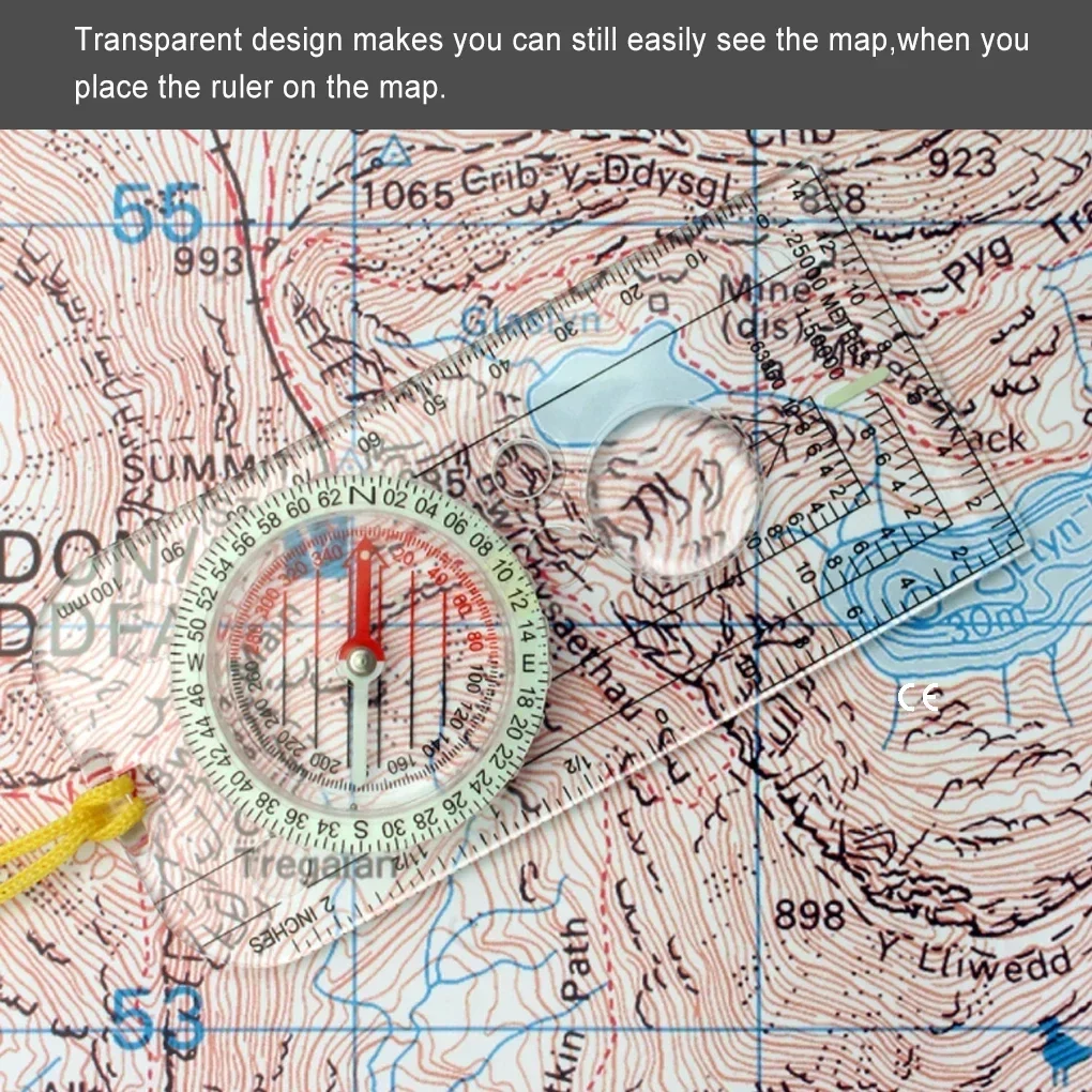 Compass Navigation Map Ruler R - Outdoor Hunting Maps recension och pris