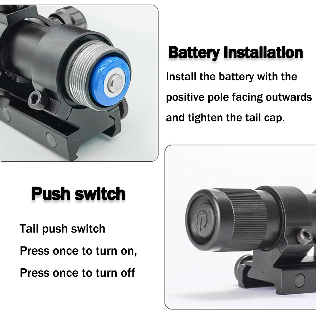 Red/Green Dot Laser Sight Adju - Outdoor Hunting Movies recension och pris