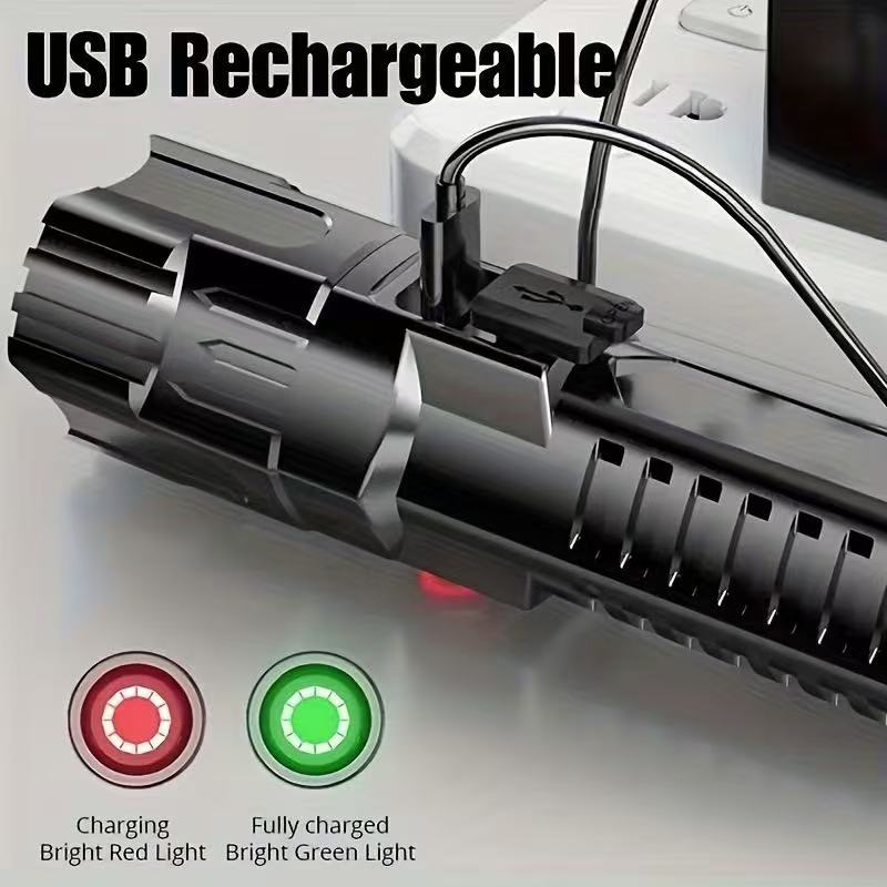 New High-power Led Flashlight  - Hunting Fishing Outdoor recension och pris