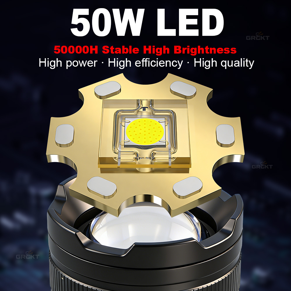 80000CD Most Powerful LED Flas - Hunting Fishing Outdoor recension och pris