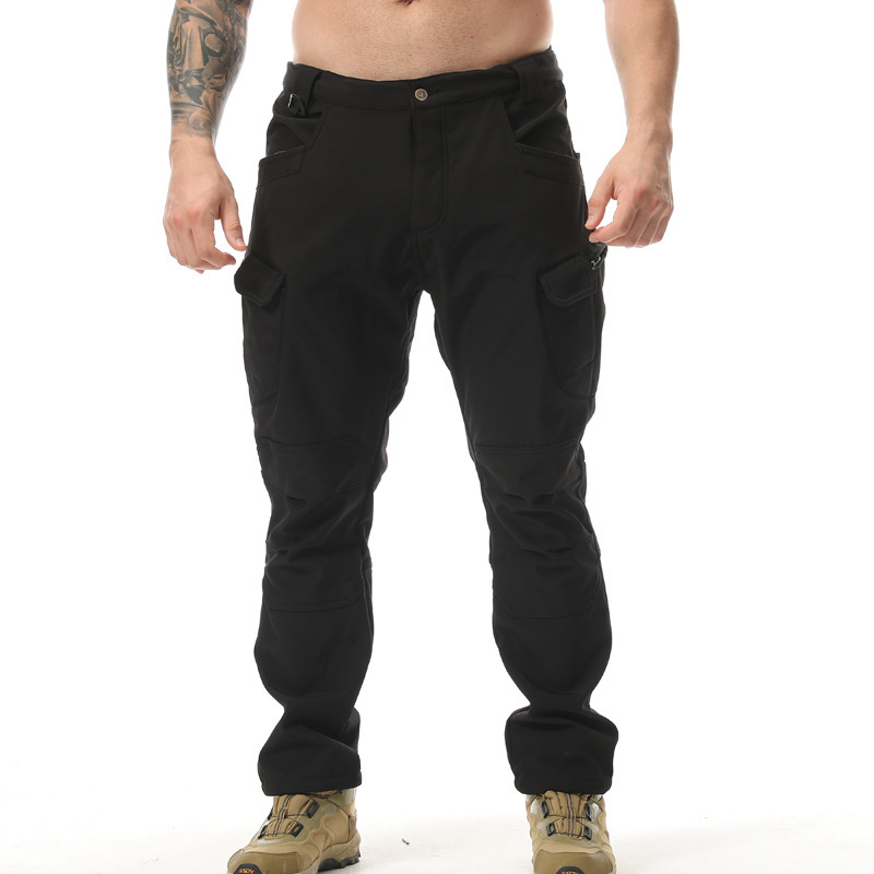 Men Fleece Lined Softshell Tac - Outdoor Hunting Trousers recension och pris