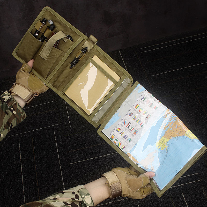 Tactical MOLLE Waterproof Map  - Outdoor Hunting Maps recension och pris